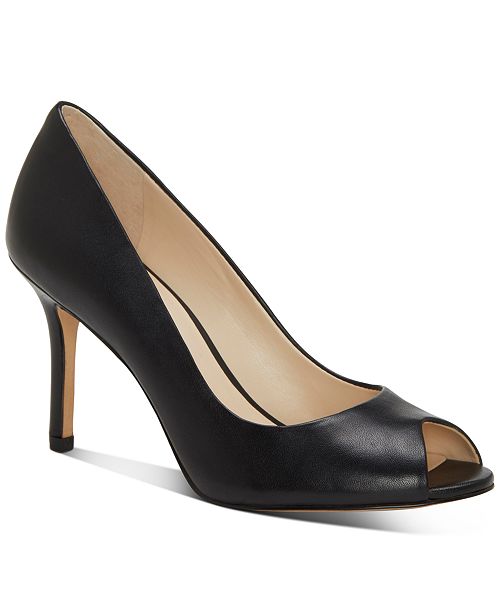 Enzo Angiolini Dyann Classic Peep Toe Pumps Reviews Pumps Shoes Macy S
