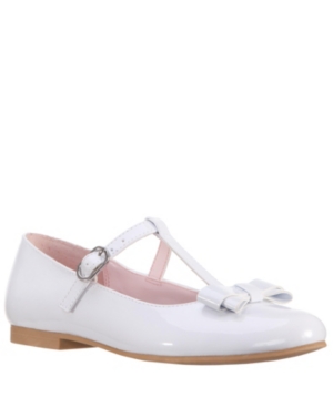 Shop Nina Toddler & Little Girls Merrilyn Ankle Strap Mary Janes In White Patent