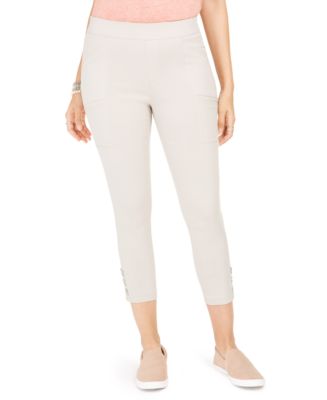Style & Co Cropped Utility Pants, Created for Macy's - Macy's
