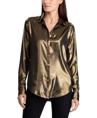 ralph lauren satin shirt