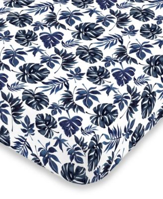 Nojo Palm Leaf Crib Sheet Collection Bedding