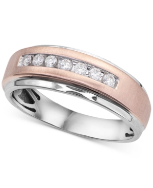 Men's Diamond Channel-Set Band (1/4 ct tw)