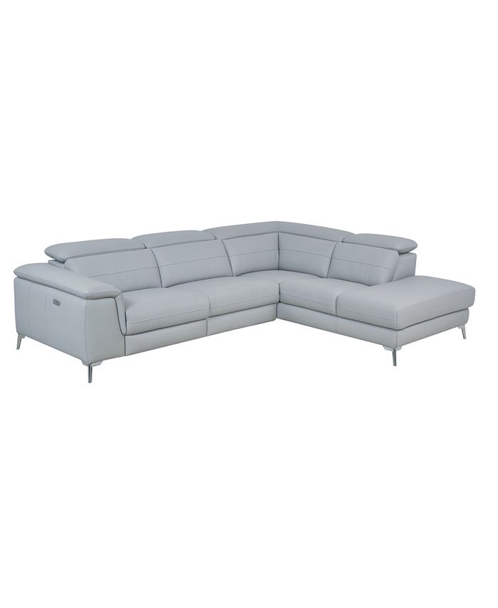 Furniture Amite 2pc Power Reclining Sectional Sofa Macy's