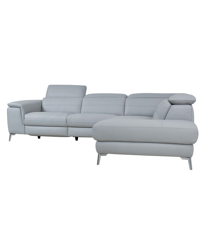Furniture Amite 2pc Power Reclining Sectional Sofa Macy's
