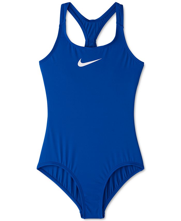 Nike Big Girls 1Pc. Essential Racerback Swim Suit Macy's