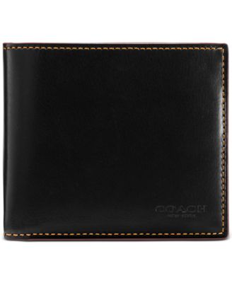 macy's men's coach wallets