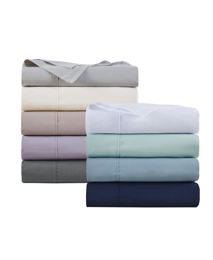 Madison Park Peached Cotton Percale 4Pc. Sheet Set, Queen & Reviews