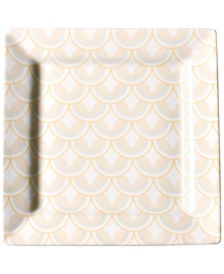 Coton Colors - Blush Layered Arabesque Square Platter