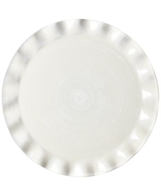 by Laura Johnson Signature White Ruffle Cake Stand