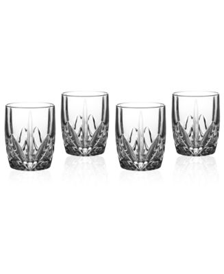 Marquis by Waterford Barware, Set of 4 Brookside Double Old Fashioned ...