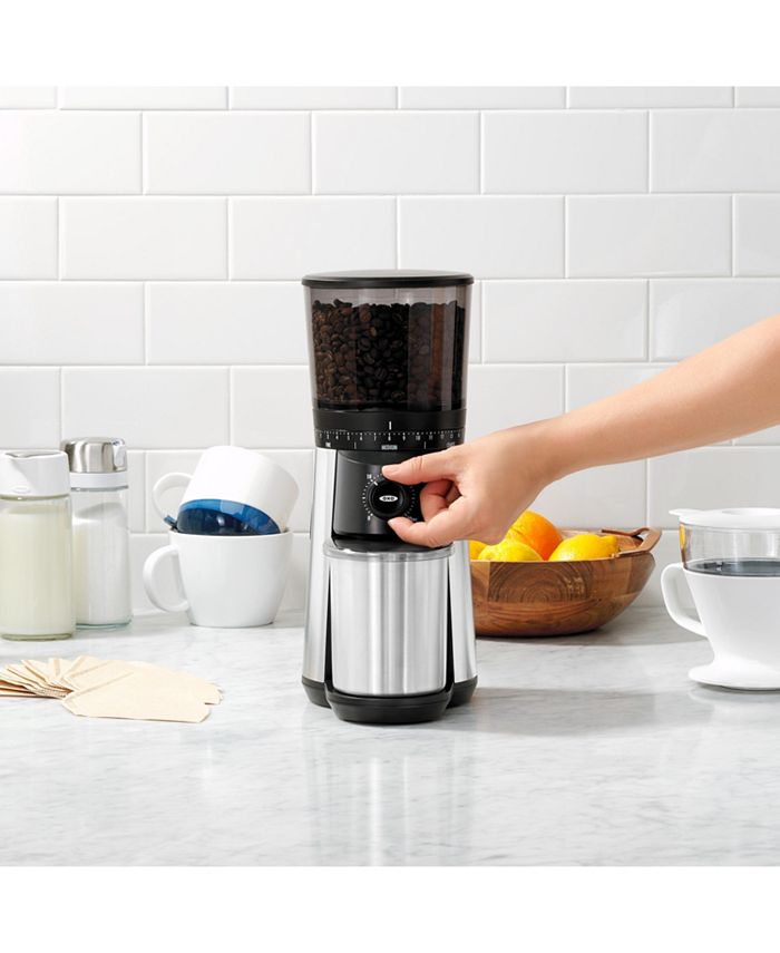 OXO Conical Burr Coffee Grinder with 15 GrindSize Settings Macy