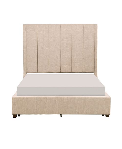 Homelegance Bartly Upholstered Bed W Storage Drawers Queen