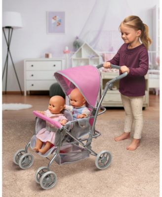 Badger Basket Cruise Folding Inline Double Doll Stroller Macy's