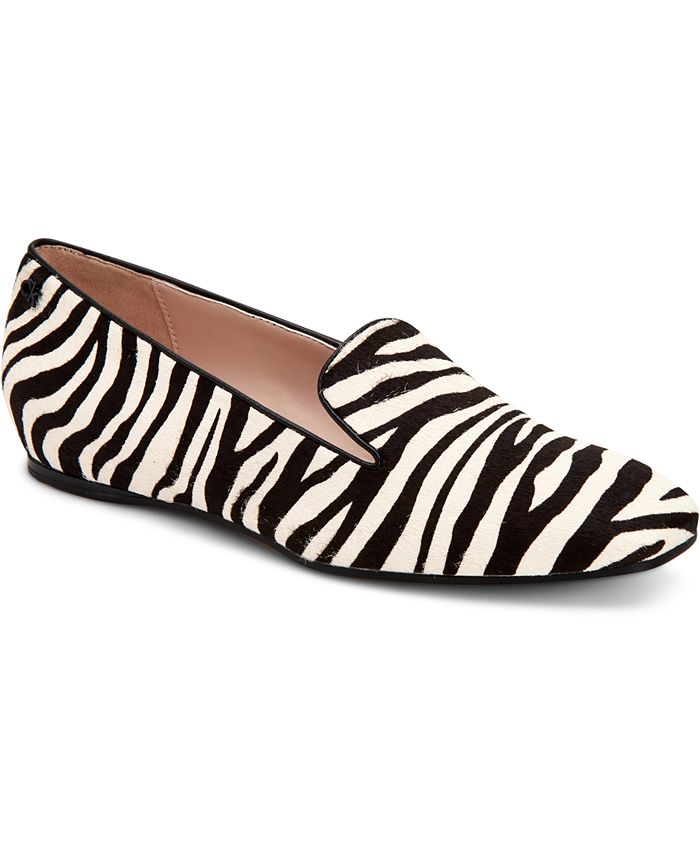 Calvin Klein Women's Hanna Zebra-Print Calf-Hair Flats & Reviews - Flats &  Loafers - Shoes - Macy's
