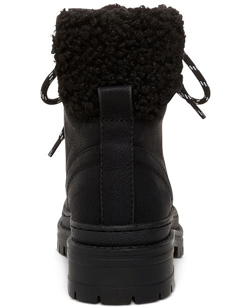 Steve Madden Women's Keystone Lug Hiker Boots & Reviews - Boots - Shoes - Macy's