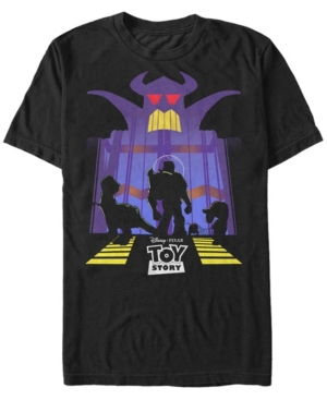 Disney Men's Toy Story Beware Emperor Zurg Short Sleeve T-Shirt