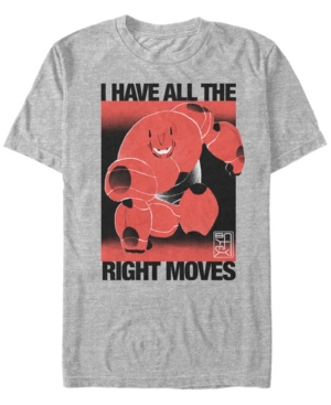 Disney Men's Big Hero 6 Right Moves Short Sleeve T-Shirt