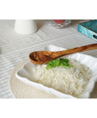 Olive Wood Long Serving Spoon