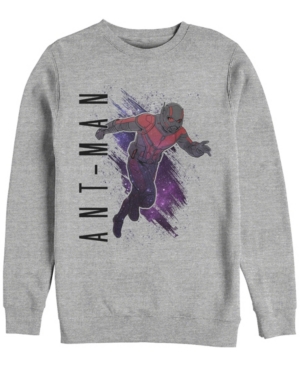Marvel Men's Avengers Endgame Ant-man Galaxy Action Pose Crewneck Fleece