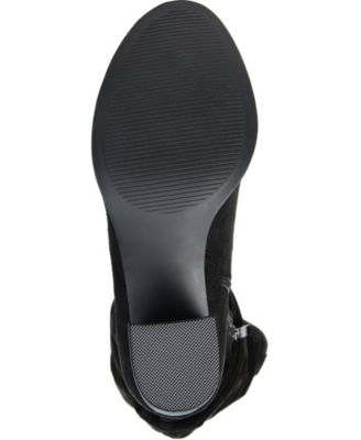 Journee Collection Women's Aneil Extra Wide Calf Slouchy Dress Boots