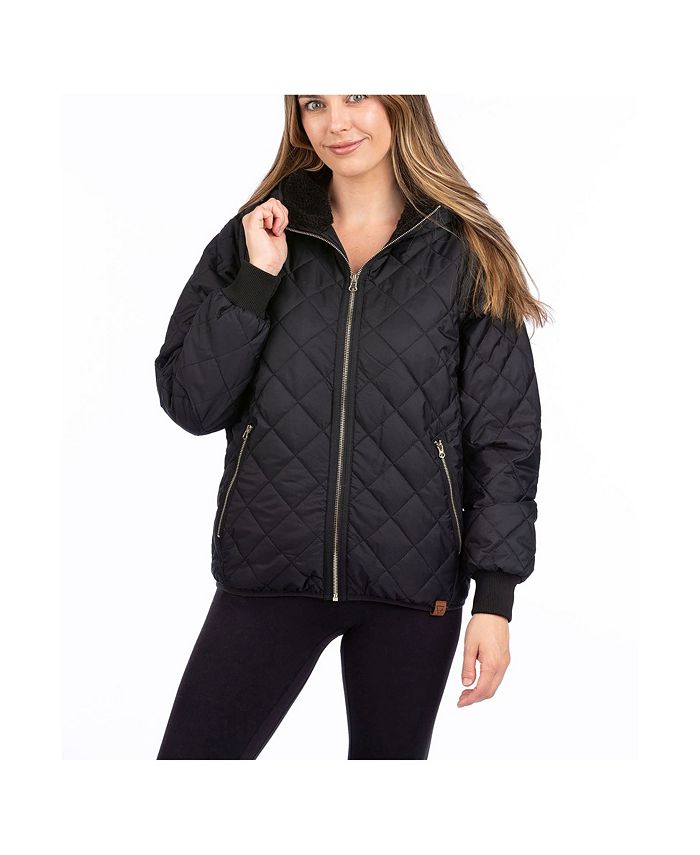 Macy's LIV OUTDOOR Arden Quilted Jacket & Reviews - Jackets & Blazers ...
