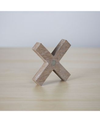 American Art Decor Magnetic Tic Tac Toe Wood Game Board