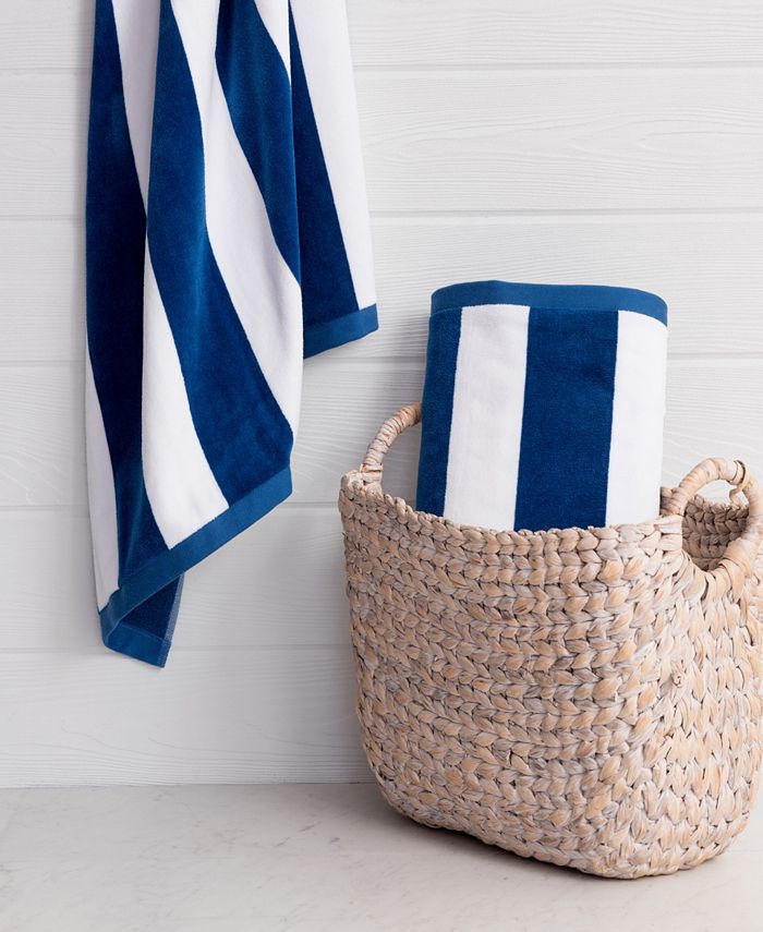 Welhome Cabana 2 Pc. Turkish Cotton Beach Towel Set Macy s