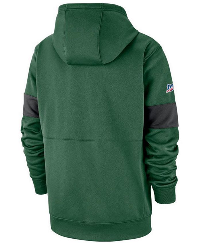 New York Jets Nike Therma Sideline Hoodie - Youth