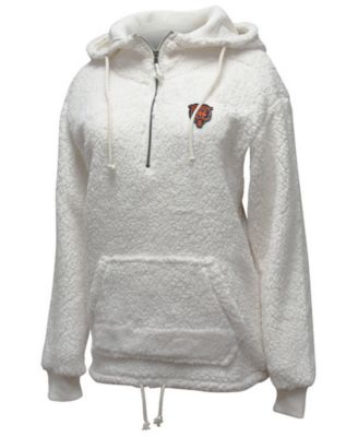 notre dame sherpa pullover