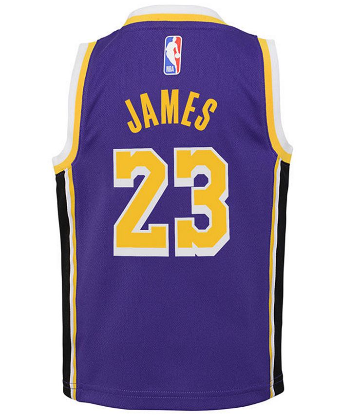 Nike Toddlers LeBron James Los Angeles Lakers Statement Swingman Jersey