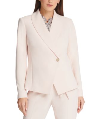 DKNY - Asymmetrical Shawl-Collar Blazer