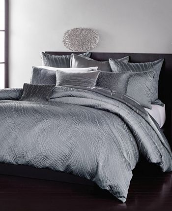 Donna Karan - Current 18 Square Metallic Sashiko Decorative Pillow