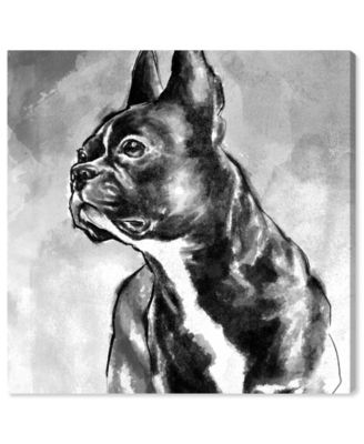 French Bulldog Canvas Art - 16" x 16" x 1.5"