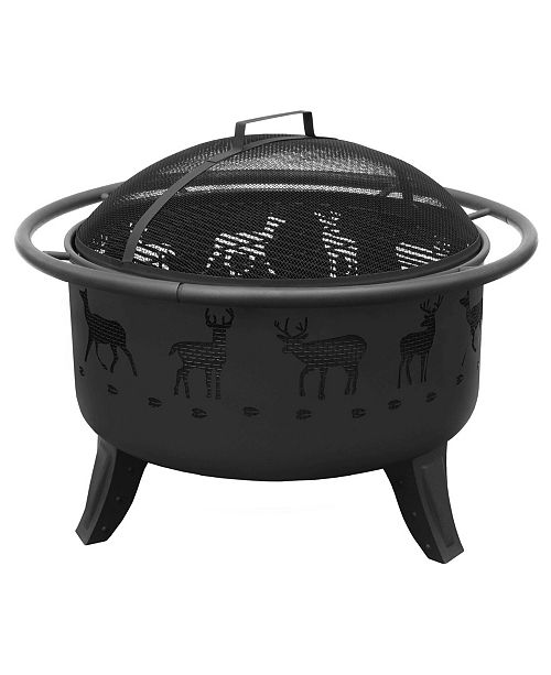 Landmann Patio Lights Deer Track Fire Pit Reviews Furniture