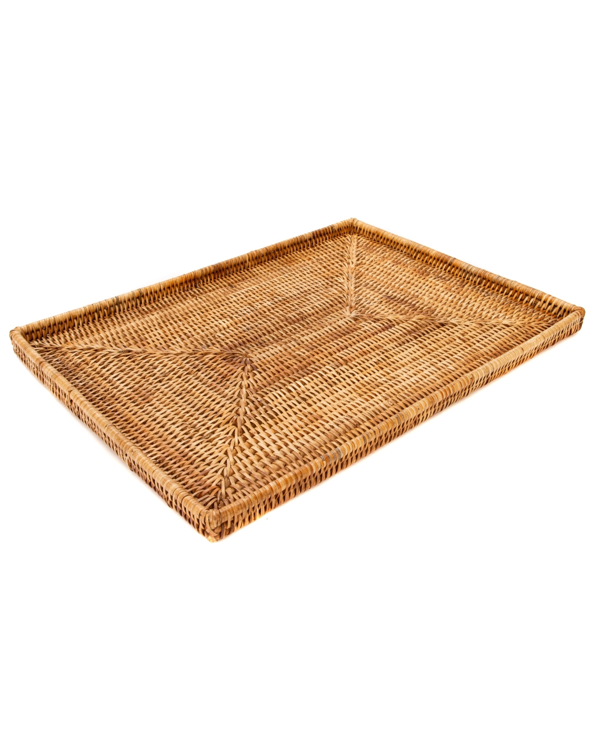 Artifacts Rattan Rectangular Flat Tray