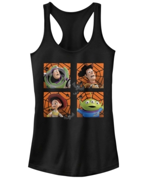 Fifth Sun Disney Pixar Juniors Toy Story Buzz Woody Halloween Racerback Tank Top
