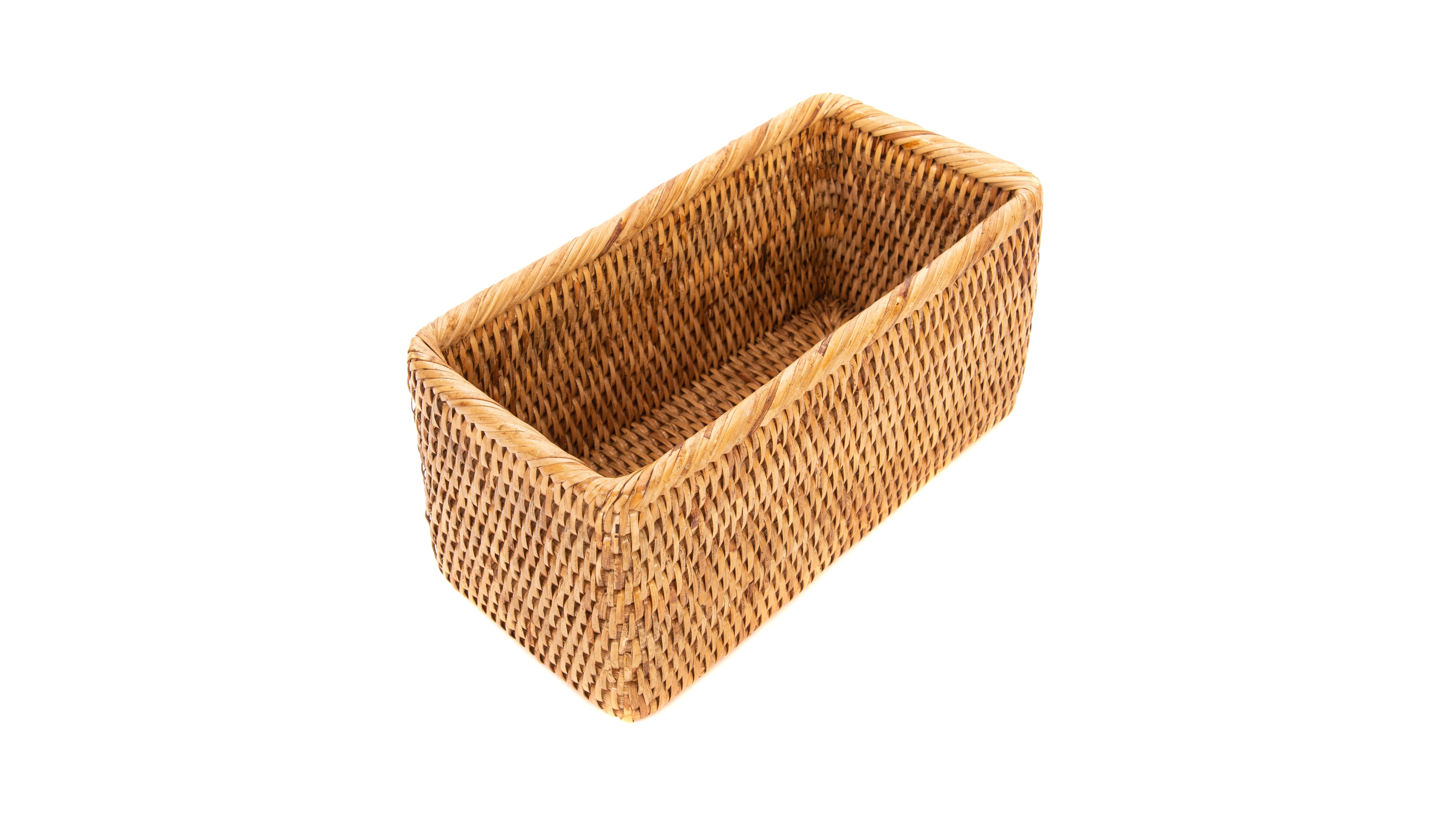 Artifacts Rattan Rectangular Basket