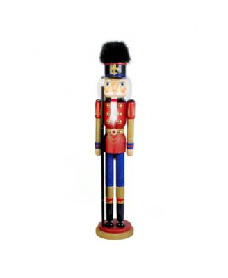 Kurt Adler - 60-Inch Red and Blue Soldier Nutcracker