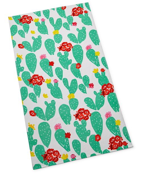 Martha Stewart Collection Prickly Pear Beach Towel ...