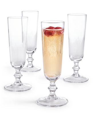 Hotel Collection - Architect Champagne Flutes, Set of 4