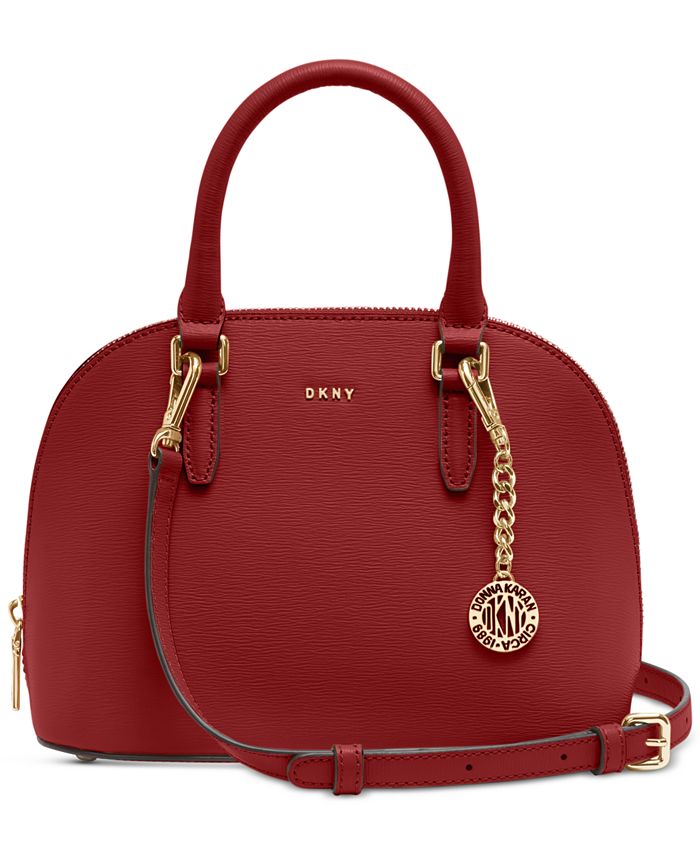Childish Addiction To tell the truth DKNY Bryant Dome Satchel with Convertible Strap - Macy's