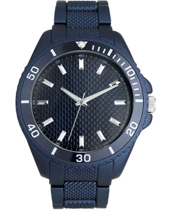 INC International Concepts I.N.C. Men's Blue Bracelet Watch 36mm