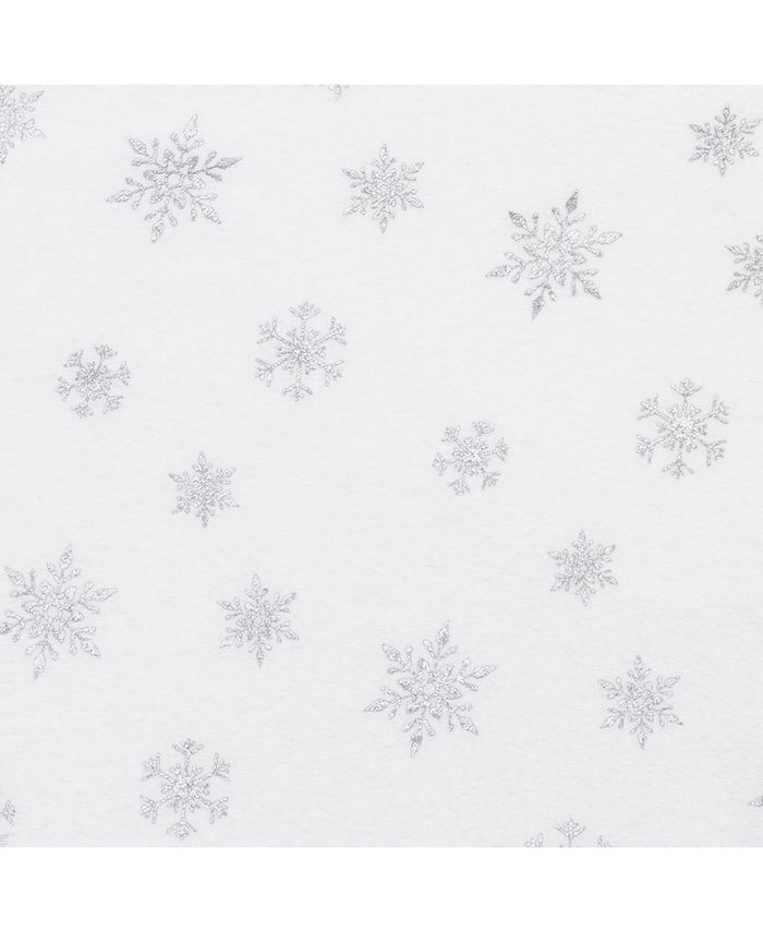 Snowflake sale crib sheet