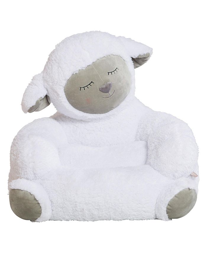 Plush lamb clearance chair