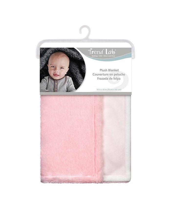 Trend Lab Pink Plush Baby Blanket Macy's