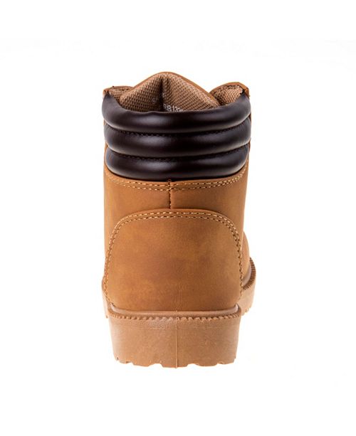 Josmo Rugged Bear Toddler Boys And Girls Casual Boots With Lace Up