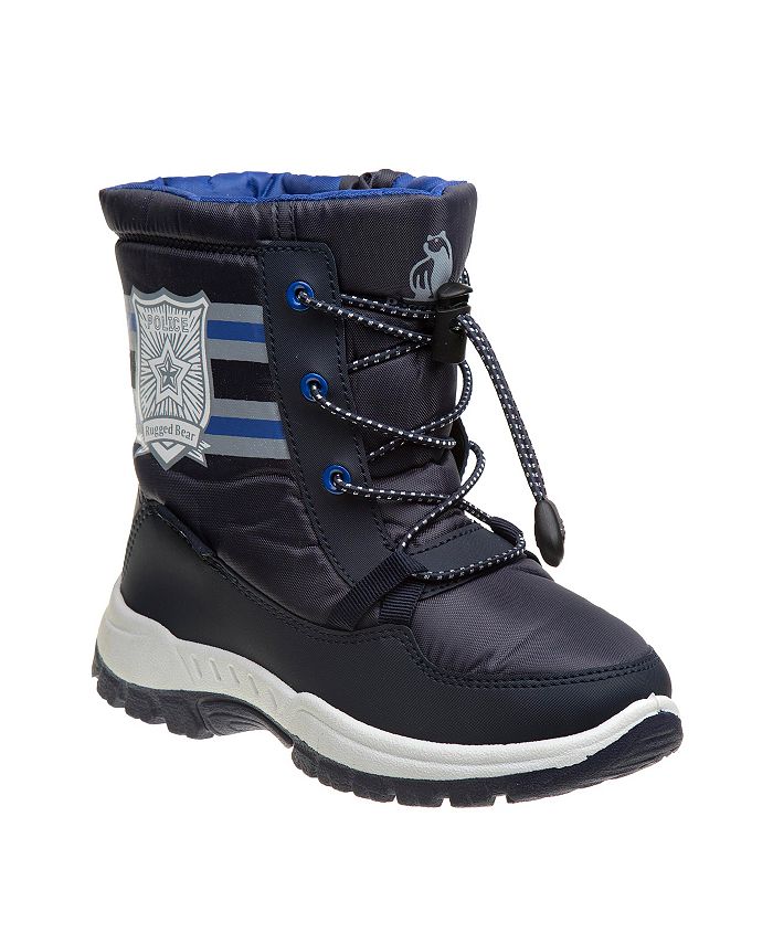 Rugged bear snow boots top
