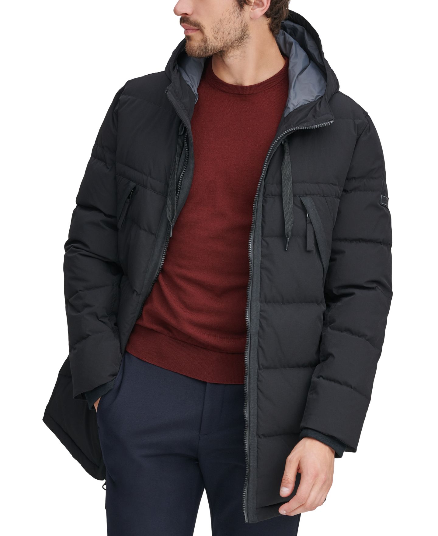 Мужская куртка Marc New York F18 Holden Parka, цвет: Чёрный — фото 8