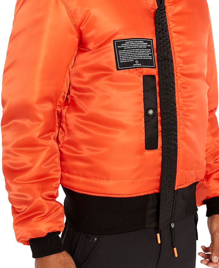 Avirex Men's Split Camo Reversible WaterResistant Bomber Jacket Macy's