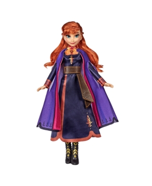 UPC 630509867912 product image for Disney Frozen Singing Anna Fashion Doll with Music Wearing a Purple Dress Inspir | upcitemdb.com